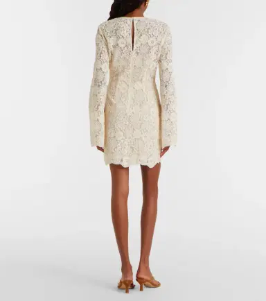 Veronica Beard Teresia embroidered tulle minidress | Thumbnail 5 Veronica Beard Teresia embroidered tulle minidress | Thumbnail 5