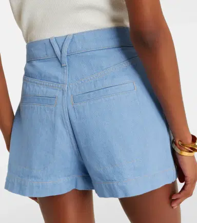 Veronica Beard Phineas denim skort | Thumbnail 2 Veronica Beard Phineas denim skort | Thumbnail 2