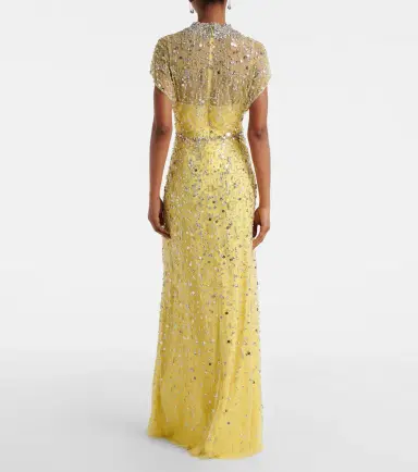 Jenny Packham Crystal Drop beaded gown | Thumbnail 4 Jenny Packham Crystal Drop beaded gown | Thumbnail 4