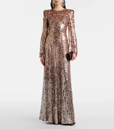 Jenny Packham Phara embellished fringed gown | Thumbnail 6 Jenny Packham Phara embellished fringed gown | Thumbnail 6