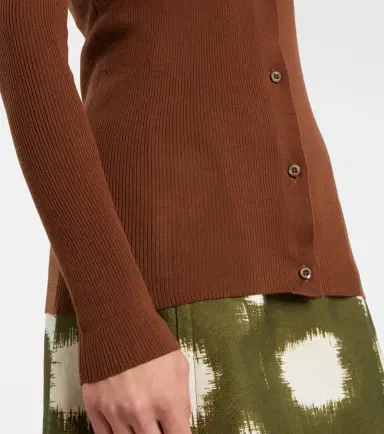 Prada Virgin wool cardigan | Thumbnail 4 Prada Virgin wool cardigan | Thumbnail 4