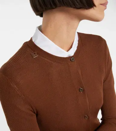 Prada Virgin wool cardigan | Thumbnail 6 Prada Virgin wool cardigan | Thumbnail 6