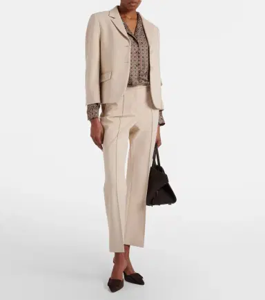 Dorothee Schumacher Emotional Essence cropped flared pants | Thumbnail 6 Dorothee Schumacher Emotional Essence cropped flared pants | Thumbnail 6