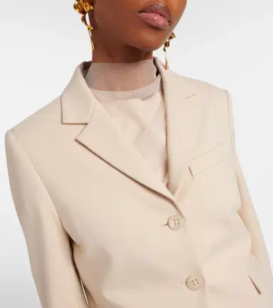Dorothee Schumacher Emotional Essence cropped blazer | Thumbnail 4 Dorothee Schumacher Emotional Essence cropped blazer | Thumbnail 4
