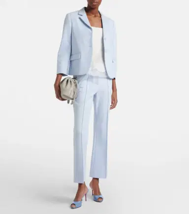 Dorothee Schumacher Emotional Essence cropped flared pants | Thumbnail 4 Dorothee Schumacher Emotional Essence cropped flared pants | Thumbnail 4