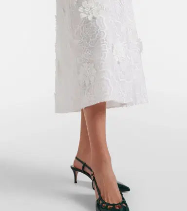 Dorothee Schumacher Sheer Meadow floral organza midi skirt | Thumbnail 4 Dorothee Schumacher Sheer Meadow floral organza midi skirt | Thumbnail 4