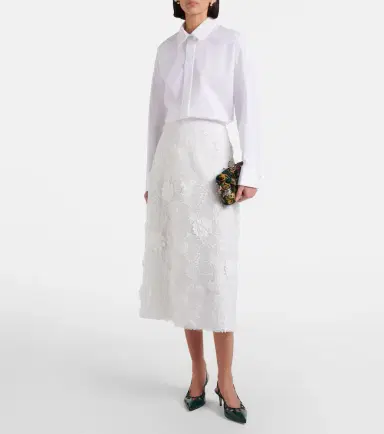 Dorothee Schumacher Sheer Meadow floral organza midi skirt | Thumbnail 5 Dorothee Schumacher Sheer Meadow floral organza midi skirt | Thumbnail 5