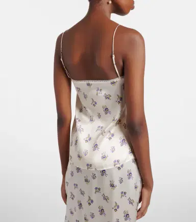 Dorothee Schumacher Shiny Daydream floral silk satin camisole | Thumbnail 3 Dorothee Schumacher Shiny Daydream floral silk satin camisole | Thumbnail 3