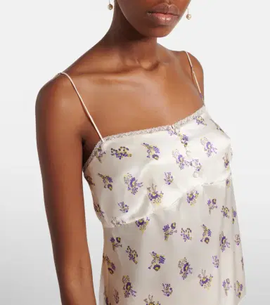 Dorothee Schumacher Shiny Daydream floral silk satin camisole | Thumbnail 5 Dorothee Schumacher Shiny Daydream floral silk satin camisole | Thumbnail 5