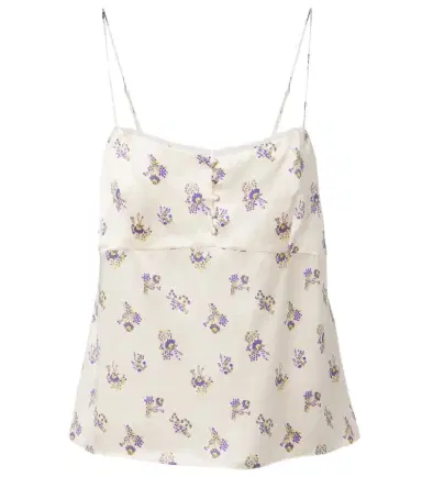 Dorothee Schumacher Shiny Daydream floral silk satin camisole | Thumbnail 1 Dorothee Schumacher Shiny Daydream floral silk satin camisole | Thumbnail 1