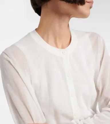 Dorothee Schumacher Summer semi-sheer cotton-blend cardigan | Thumbnail 2 Dorothee Schumacher Summer semi-sheer cotton-blend cardigan | Thumbnail 2