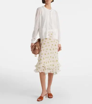 Dorothee Schumacher Summer semi-sheer cotton-blend cardigan | Thumbnail 5 Dorothee Schumacher Summer semi-sheer cotton-blend cardigan | Thumbnail 5