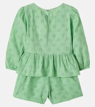Cozmo Alma broderie anglaise top and shorts set | Thumbnail 3 Cozmo Alma broderie anglaise top and shorts set | Thumbnail 3