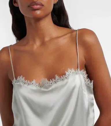 DÔEN Dôen Loure lace-trimmed silk camisole | Thumbnail 5 DÔEN Dôen Loure lace-trimmed silk camisole | Thumbnail 5