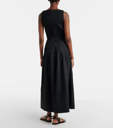 DÔEN Dôen Melie cotton poplin midi dress | Thumbnail 4 DÔEN Dôen Melie cotton poplin midi dress | Thumbnail 4