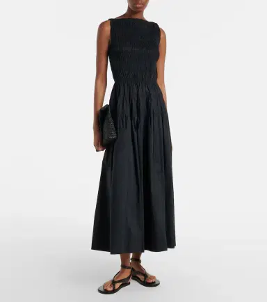 DÔEN Dôen Melie cotton poplin midi dress | Thumbnail 5 DÔEN Dôen Melie cotton poplin midi dress | Thumbnail 5