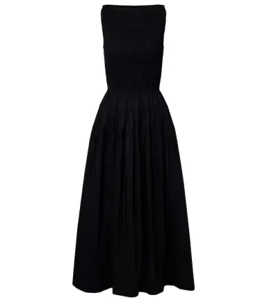 DÔEN Dôen Melie cotton poplin midi dress | Thumbnail 1 DÔEN Dôen Melie cotton poplin midi dress | Thumbnail 1