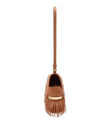 Tod's Gommino fringed leather bag charm | Thumbnail 1 Tod's Gommino fringed leather bag charm | Thumbnail 1