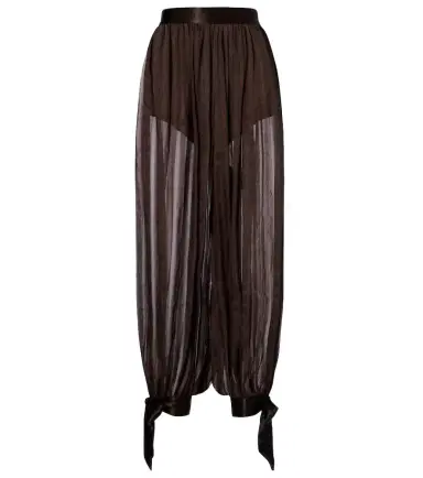 Xu Zhi Striped silk-blend wide-leg pants | Thumbnail 1 Xu Zhi Striped silk-blend wide-leg pants | Thumbnail 1