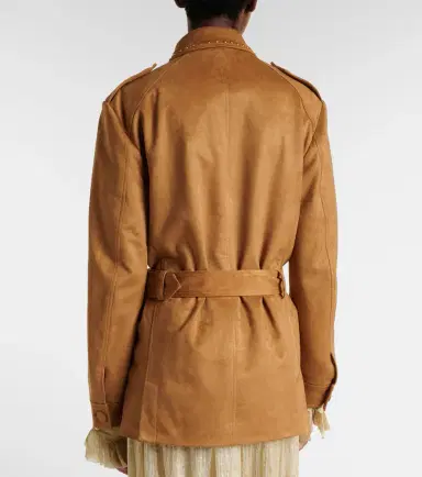 Xu Zhi Studded belted field jacket | Thumbnail 4 Xu Zhi Studded belted field jacket | Thumbnail 4
