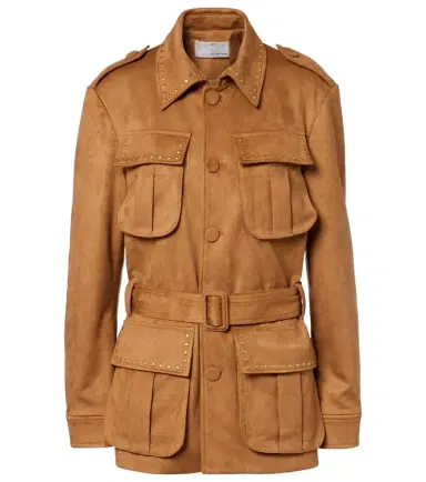 Xu Zhi Studded belted field jacket | Thumbnail 1 Xu Zhi Studded belted field jacket | Thumbnail 1