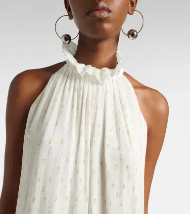 Xu Zhi Polka-dot silk-blend maxi dress | Thumbnail 5 Xu Zhi Polka-dot silk-blend maxi dress | Thumbnail 5