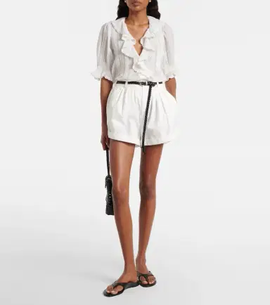 DÔEN Dôen Paige cotton poplin shorts | Thumbnail 4 DÔEN Dôen Paige cotton poplin shorts | Thumbnail 4