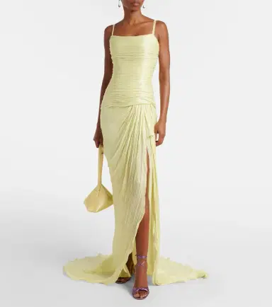 Marmar Halim Pleated gown | Thumbnail 5 Marmar Halim Pleated gown | Thumbnail 5