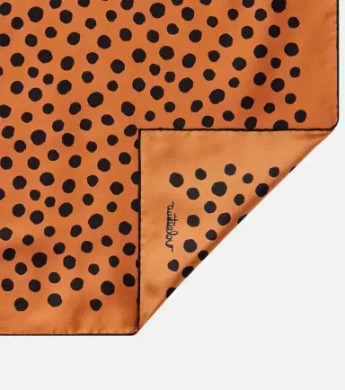 Valentino Polka-dot silk twill scarf | Thumbnail 2 Valentino Polka-dot silk twill scarf | Thumbnail 2