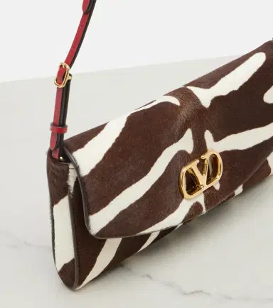 Valentino Garavani DeVain zebra-print calf hair shoulder bag | Thumbnail 4 Valentino Garavani DeVain zebra-print calf hair shoulder bag | Thumbnail 4