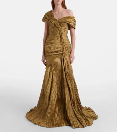 Marmar Halim Off-shoulder bustier gown | Thumbnail 5 Marmar Halim Off-shoulder bustier gown | Thumbnail 5