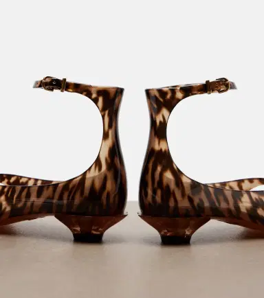 Chloé Chloé Chloé Jelly animal-print thong sandals | Thumbnail 4 Chloé Chloé Chloé Jelly animal-print thong sandals | Thumbnail 4