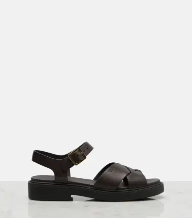 Prada Leather platform sandals | Thumbnail 3 Prada Leather platform sandals | Thumbnail 3