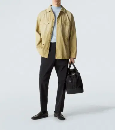 Prada Cotton field jacket | Thumbnail 2 Prada Cotton field jacket | Thumbnail 2