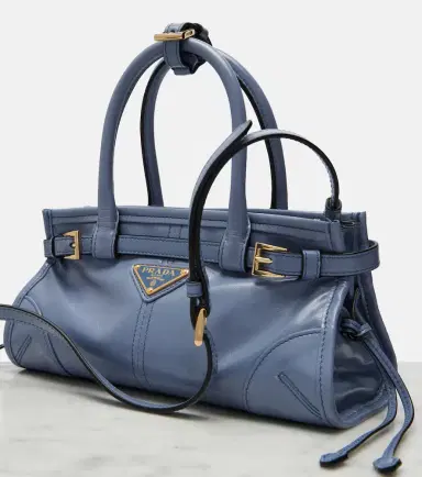 Prada Bonnie Mini leather top-handle bag | Thumbnail 3 Prada Bonnie Mini leather top-handle bag | Thumbnail 3