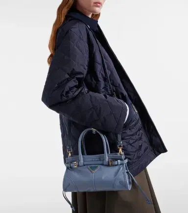 Prada Bonnie Mini leather top-handle bag | Thumbnail 6 Prada Bonnie Mini leather top-handle bag | Thumbnail 6