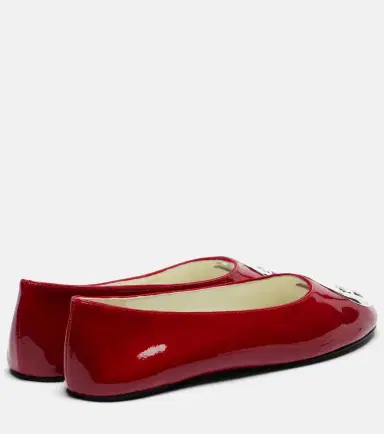 Tory Burch Reva embellished patent leather ballet flats | Thumbnail 2 Tory Burch Reva embellished patent leather ballet flats | Thumbnail 2