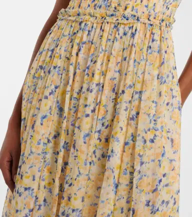 Ulla Johnson Kasia floral silk chiffon maxi dress | Thumbnail 2 Ulla Johnson Kasia floral silk chiffon maxi dress | Thumbnail 2
