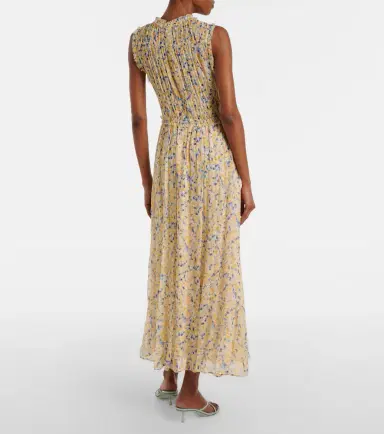 Ulla Johnson Kasia floral silk chiffon maxi dress | Thumbnail 5 Ulla Johnson Kasia floral silk chiffon maxi dress | Thumbnail 5