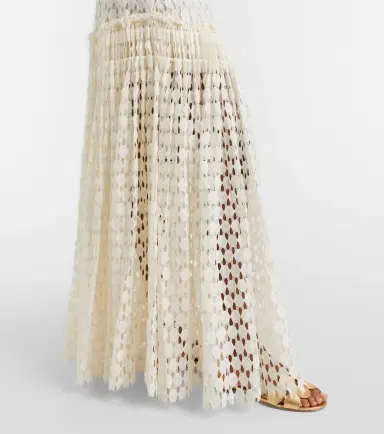 Ulla Johnson Aris cotton-blend lace maxi skirt | Thumbnail 4 Ulla Johnson Aris cotton-blend lace maxi skirt | Thumbnail 4