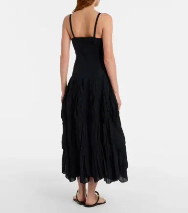 Ulla Johnson Emmalina cotton voile midi dress | Thumbnail 3 Ulla Johnson Emmalina cotton voile midi dress | Thumbnail 3