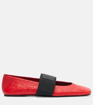 Givenchy Sliced Square leather ballet flats | Thumbnail 2 Givenchy Sliced Square leather ballet flats | Thumbnail 2