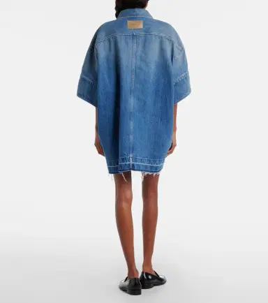 Givenchy Oversized polo denim minidress | Thumbnail 3 Givenchy Oversized polo denim minidress | Thumbnail 3