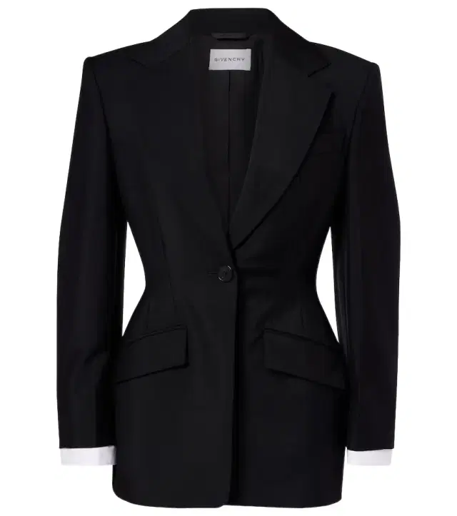 Wool and mohair blazer Wool and mohair blazer