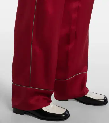 Givenchy Silk satin wide-leg pants | Thumbnail 2 Givenchy Silk satin wide-leg pants | Thumbnail 2