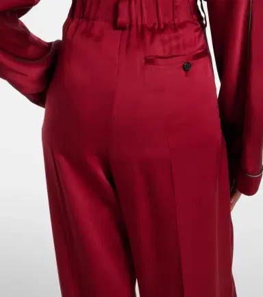Givenchy Silk satin wide-leg pants | Thumbnail 4 Givenchy Silk satin wide-leg pants | Thumbnail 4