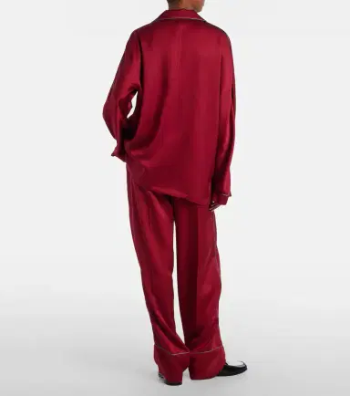 Givenchy Silk satin wide-leg pants | Thumbnail 6 Givenchy Silk satin wide-leg pants | Thumbnail 6
