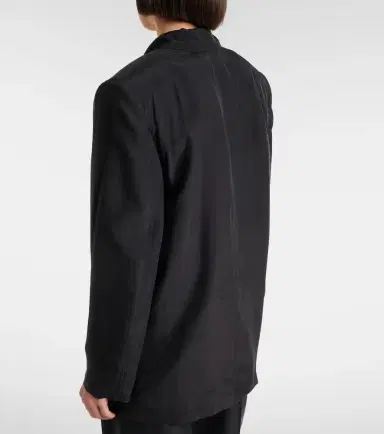 Saint Laurent Double-breasted silk blazer | Thumbnail 6 Saint Laurent Double-breasted silk blazer | Thumbnail 6
