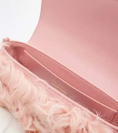 Dolce & Gabbana Marlene Small shearling shoulder bag | Thumbnail 2 Dolce & Gabbana Marlene Small shearling shoulder bag | Thumbnail 2