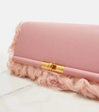 Dolce & Gabbana Marlene Small shearling shoulder bag | Thumbnail 4 Dolce & Gabbana Marlene Small shearling shoulder bag | Thumbnail 4